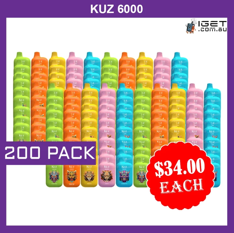 KUZ – 6000 PUFFS – 200 PACK