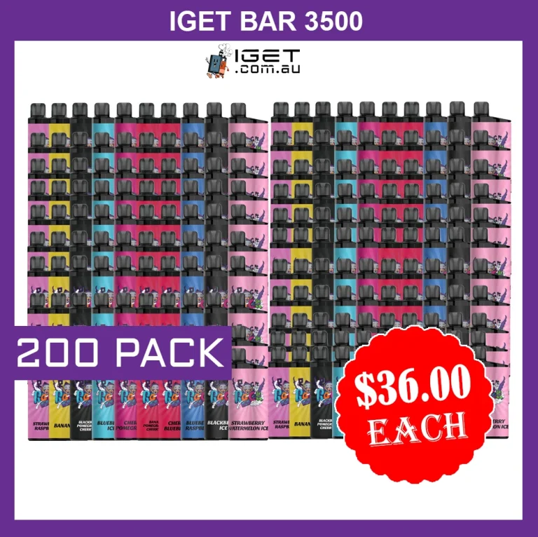 IGET BAR – 3500 PUFFS – 200 PACK