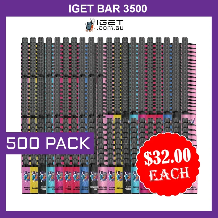 IGET BAR – 3500 PUFFS – 500 PACK